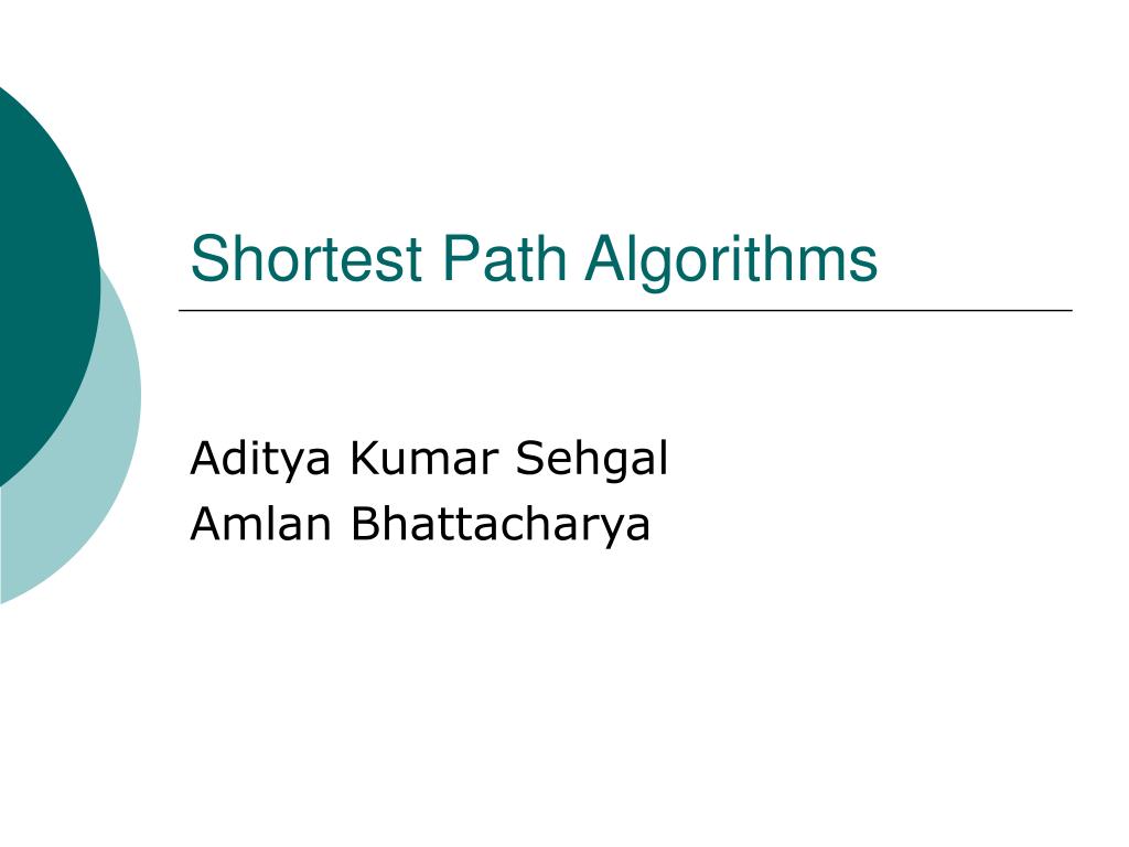 PPT - Shortest Path Algorithms PowerPoint Presentation, free download ...
