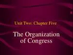 Unit Two: Chapter Five - slide 1