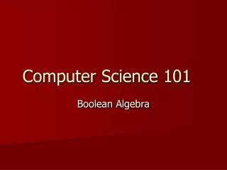 Computer Science 101