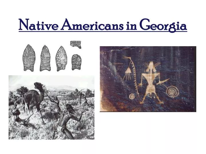 native americans in georgia