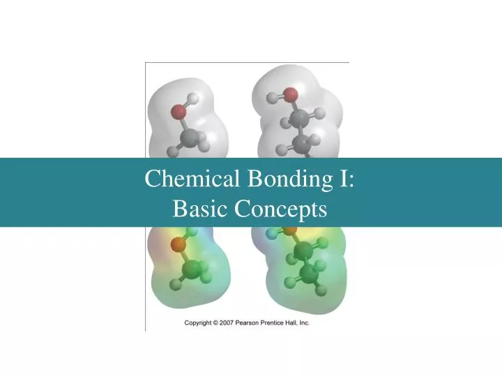 chemical bonding i basic concepts