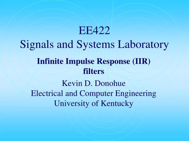 ee422 signals and systems laboratory
