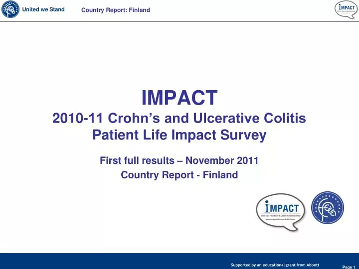 impact 2010 11 crohn s and ulcerative colitis patient life impact survey