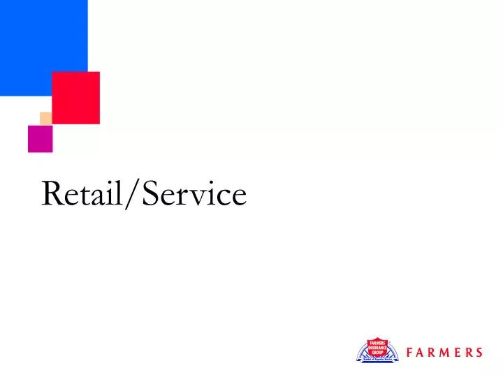 retail service