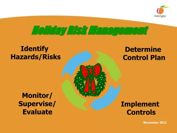 holiday risk management