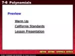 Warm Up - slide 1