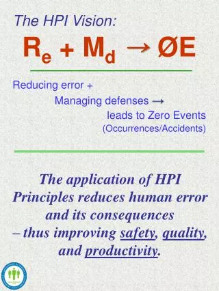 The HPI Vision: