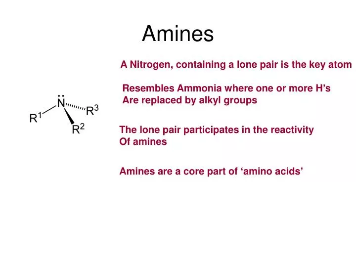 amines