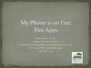 My Phone is on Fire: Fire Apps