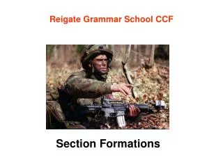 Reigate Grammar School CCF