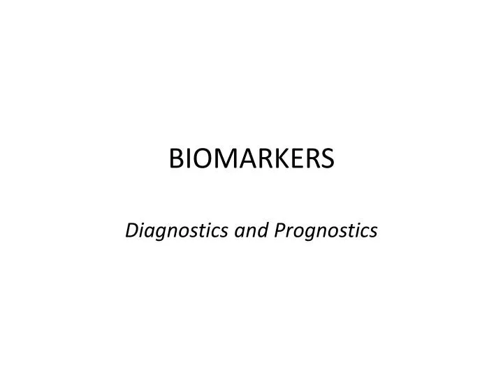biomarkers