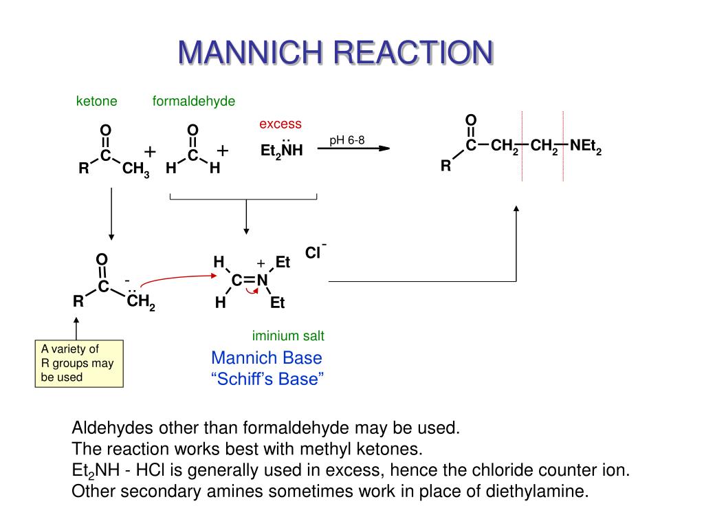 Manich PPT - MANNICH REACTION PowerPoint Presentation, free download - ID:1780941