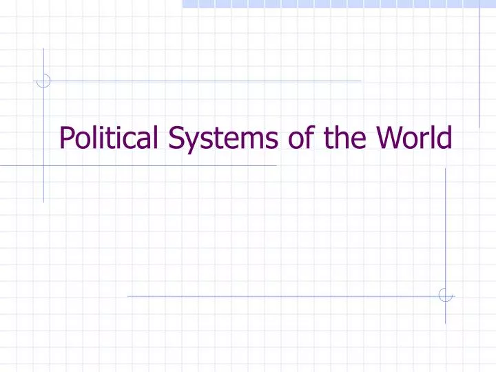 political systems of the world