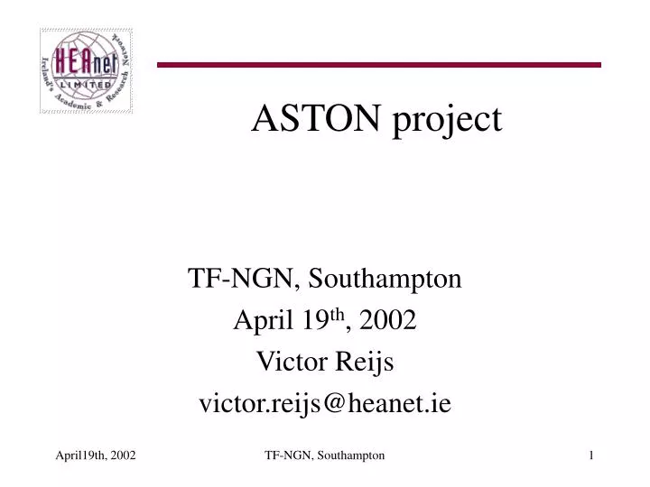 aston project