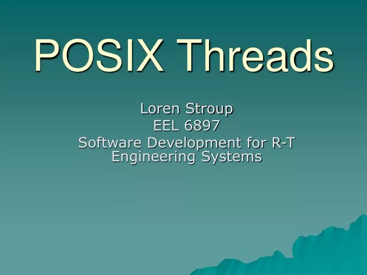 posix threads