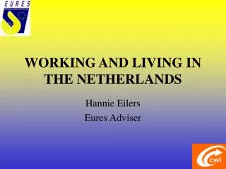 working and living in the netherlands