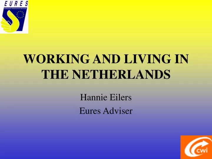 working and living in the netherlands
