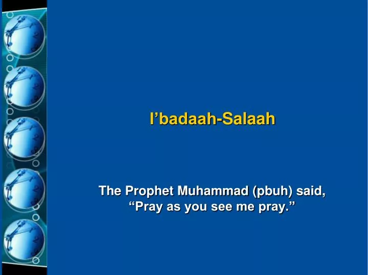 i badaah salaah