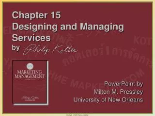 Chapter 15 Designing and Managing Services by