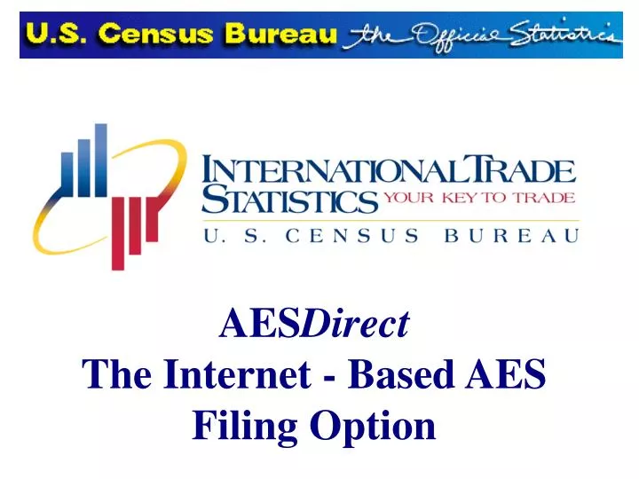 aes direct the internet based aes filing option