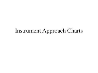 Instrument Approach Charts