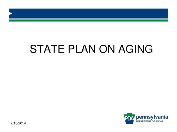 state plan on aging