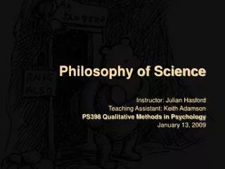 Philosophy of Science