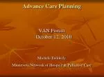 Advance Care Planning - slide 1
