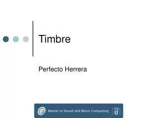 Timbre