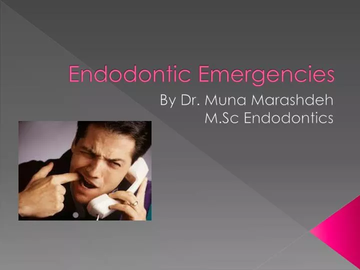 endodontic emergencies
