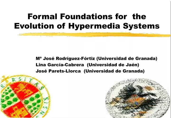 formal foundations for the evolution of hypermedia systems