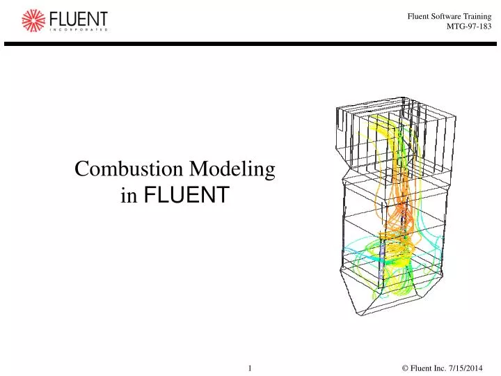 combustion modeling in fluent