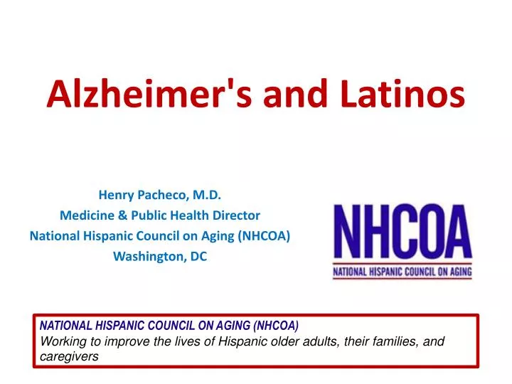 alzheimer s and latinos
