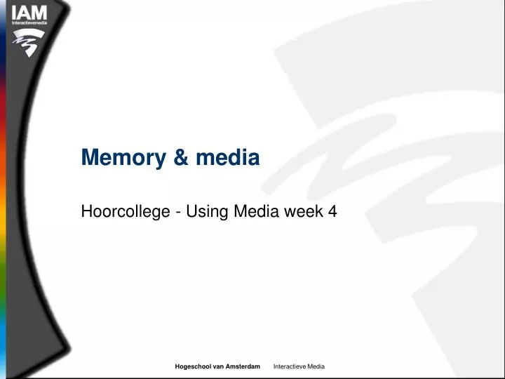 memory media