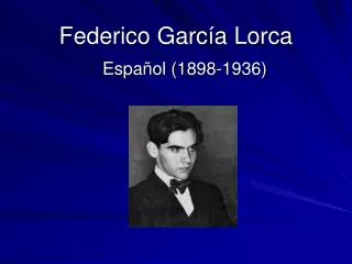 federico garc a lorca
