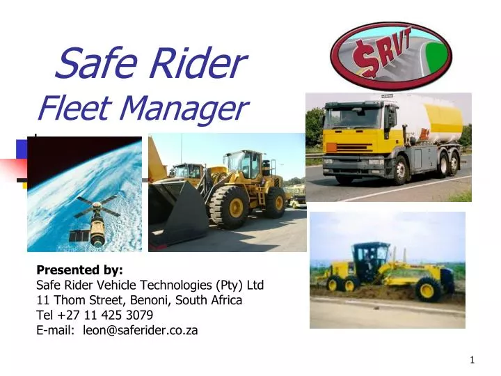 safe rider fleet manager