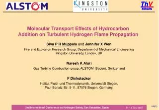 Molecular Transport Effects of Hydrocarbon Addition on Turbulent Hydrogen Flame Propagation