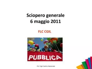sciopero generale 6 maggio 2011