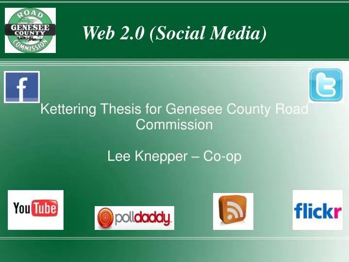 kettering thesis for genesee county road commission lee knepper co op
