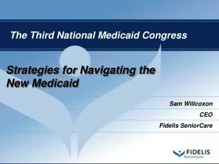 Strategies for Navigating the New Medicaid