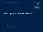 Navigating Educational Assessment Reform: Strategies for Effective Policy Management in the Modern Learning Landscape - slide 1