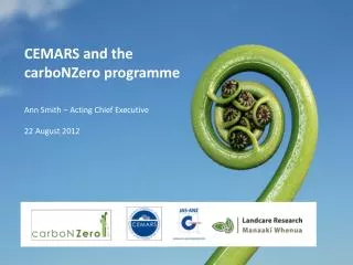 CEMARS and the carboNZero programme