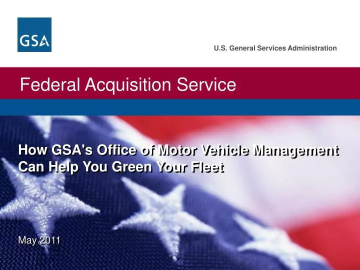 how gsa s office of motor vehicle management can help you green your fleet