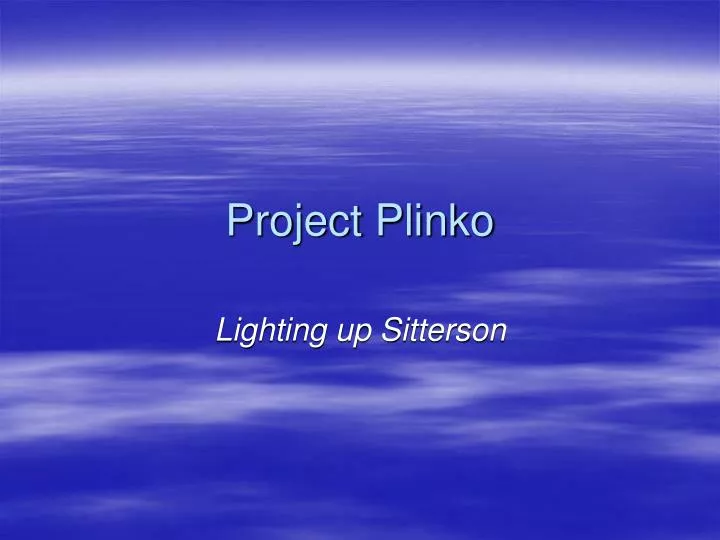 project plinko