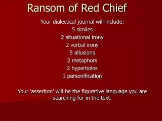 Ransom of Red Chief