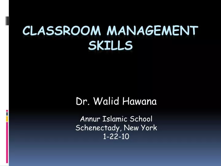 dr walid hawana annur islamic school schenectady new york 1 22 10
