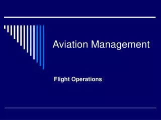 Aviation Management