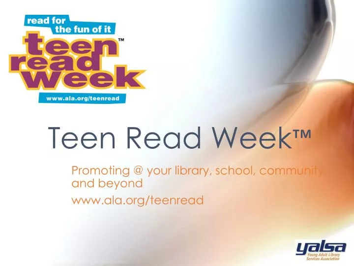 teen read week