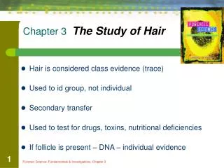 Chapter 3 The Study of Hair