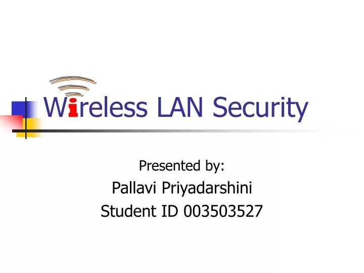 w i reless lan security